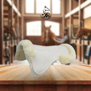 لبادة ركوب خيل سلكون مع الفرو